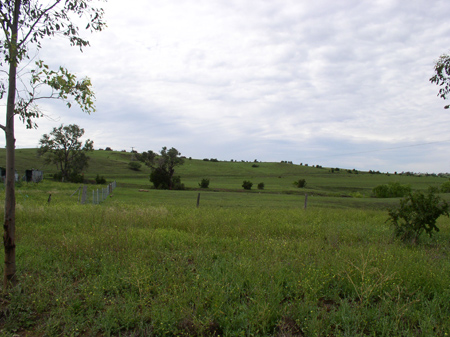 Behind House